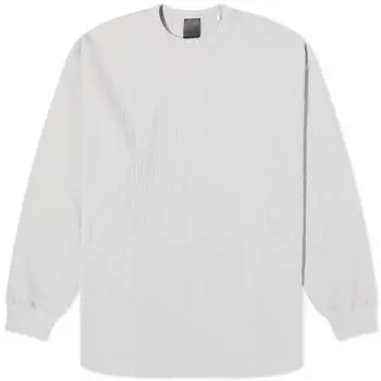 Свитшот Daiwa Long Sleeve Tech Thermal Crew, светло-серый