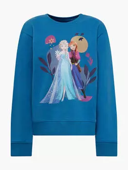 Свитшот Disney Frozen, синий
