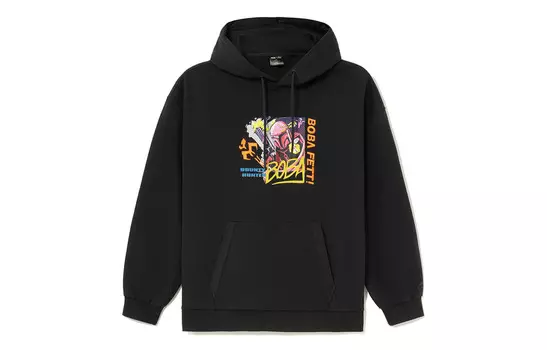 Свитшот Disney унисекс черный Lining, черный