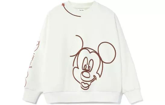 Свитшот Disney X Disney женский белый Lining