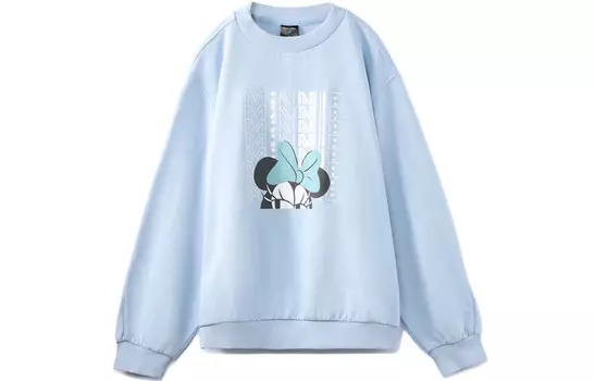 Свитшот Disney X Disney женский светло-голубой Lining