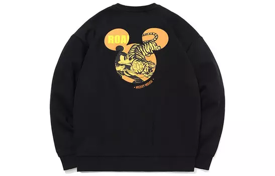 Свитшот Disney X унисекс черный Lining, черный