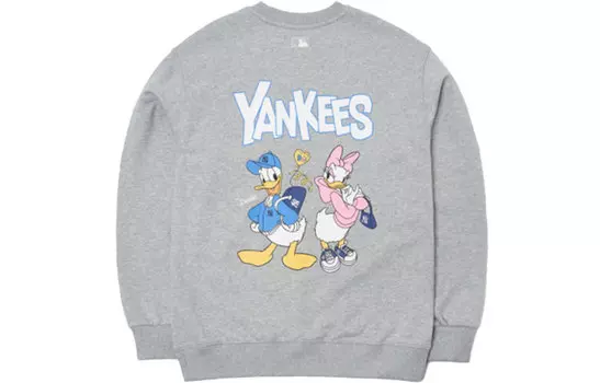 Свитшот Disney XX Disney Collaboration унисекс серые MLB, серый