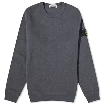 Свитшот для экипажа Stone Island, окрашенная в одежду