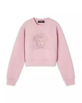 Свитшот для девочек Burst Medusa - Big Kid Versace, розовый