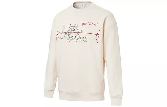 Свитшот для мужчин от MICHAEL LAU Collaboration Eggnog Puma, цвет Eggnog