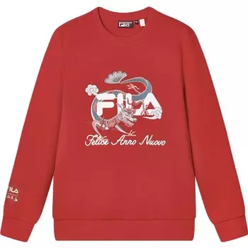 Свитшот Dragon Series унисекс Rhythm Red Fila, красный