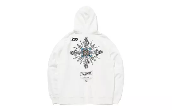 Свитшот Dunhuang Museum X CF для мужчин, белый Lining, белый