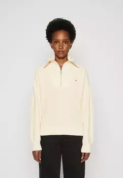Свитшот джерси Tommy Hilfiger СТИТЧ МОЛНИЯ, цвет calico