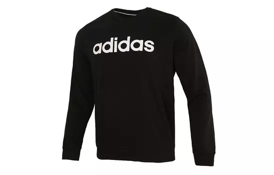 Свитшот Essentials для мужчин, черный Adidas, черный