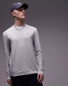 Свитшот Essentials Lounge серого цвета Tommy Hilfiger