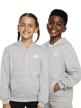 Свитшот felpa sportswear club bambini Nike, серый