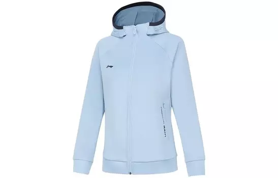 Свитшот Fitness Series женский прозрачный небесно-голубой Lining