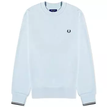 Свитшот Fred Perry Crew Neck, голубой