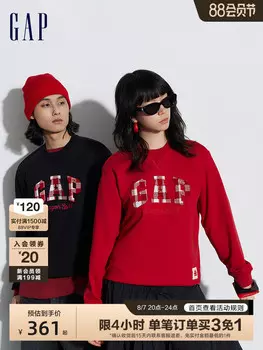 Свитшот Gap вязаный, черный