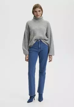 Свитшот Gestuz ALPHAGZ LS ROLLNECK NOOS, цвет light grey melange