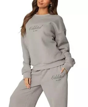 Свитшот Get Edikted Edikted, серый