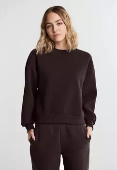 Свитшот Gina Tricot, черный кофе