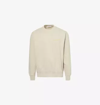 Свитшот Greatest Flicks с круглым вырезом из хлопкового джерси Carhartt Wip, цвет fleur de sel