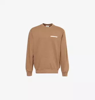 Свитшот Greatest Flicks с круглым вырезом из хлопкового джерси Carhartt Wip, цвет coconut