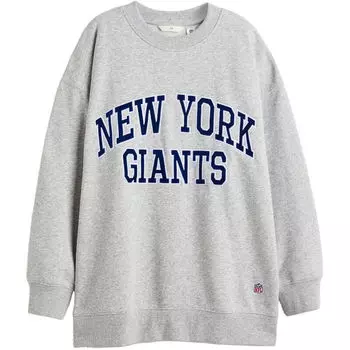 Свитшот H&amp;M Oversized New York Giants, серый