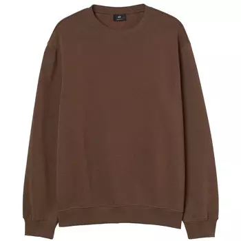 Свитшот H&amp;M Relaxed Fit, коричневый