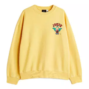 Свитшот H&amp;M x The Simpsons Oversized Fit Cotton, желтый