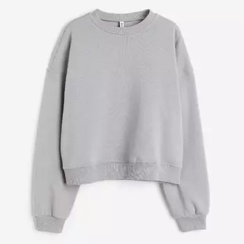 Свитшот H&M, светло-серый