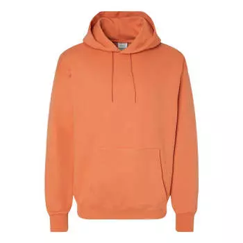 Свитшот Hanes Ultimate Cotton с капюшоном, цвет pumpkin