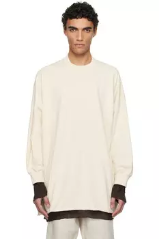 Свитшот Hollywood Tommy LS Rick Owens, цвет natural