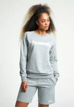 Свитшот Hummel, цвет grey melange
