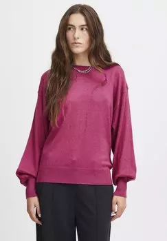 Свитшот ICHI, цвет festival fuchsia