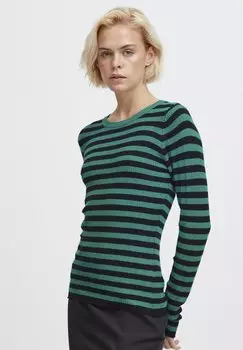 Свитшот ICHI IHMAFA LS12, цвет cadmium green