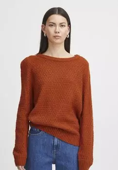 Свитшот ICHI IHODANSA LS, цвет rooibos tea