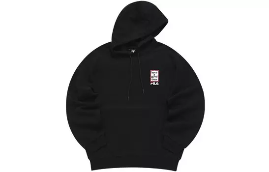 Свитшот из коллекции Have A Good Time, унисекс, цвет «угольно-черный» Fila, черный