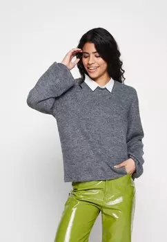 Свитшот JDY, цвет dark grey melange