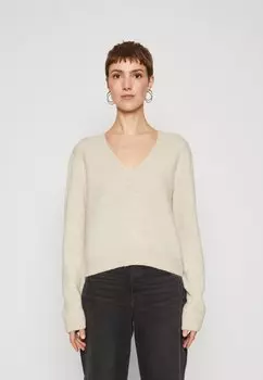 Свитшот JDY JDYLIBBY V NECK SHORT, цвет sandshell