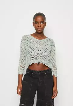 Свитшот JDY NEW SUN, цвет jadeite