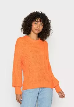 Свитшот JJXX CAMILLA OPEN CREW NECK, цвет red orange