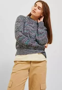 Свитшот JJXX LUNA CREW NECK, цвет twilight purple