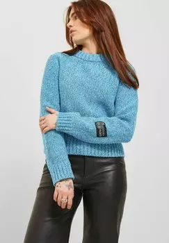 Свитшот JJXX СЕСИЛИ, цвет deep lagoon