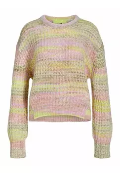 Свитшот JJXX SIMONE SPACE DYE CREW NECK NOOS, цвет lilac breeze