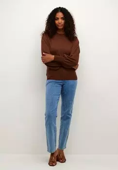 Свитшот Kaffe КАФЕНИЯ, цвет soft silt