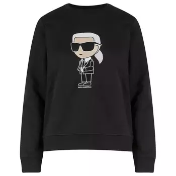 Свитшот Karl Lagerfeld Ikonik 2.0, черный