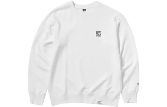 Свитшот Keith Haring X унисекс белый Uniqlo, белый