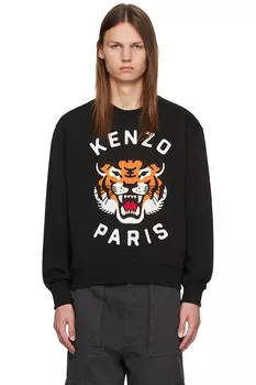 Свитшот Kenzo Paris Lucky Tiger Kenzo, черный