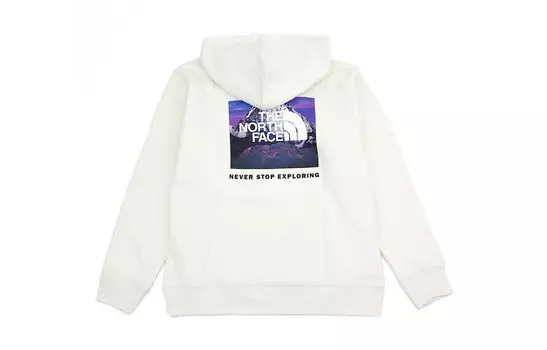 Свитшот ко Дню святого Валентина, унисекс, цвет белый The North Face, кремовый
