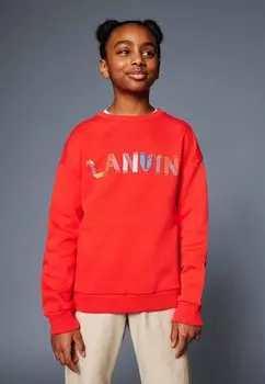 Свитшот Lanvin, ярко-красный