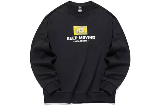 Свитшот Life Collection унисекс Anta, черный