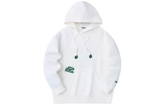 Свитшот Life Collection унисекс цвета слоновой кости и белого цвета Anta, белый